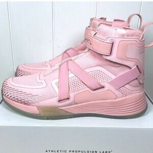 NIB APL Athletic Propulsion Labs Unisex Super Future Hi Tops in‎ Highlight Pink
